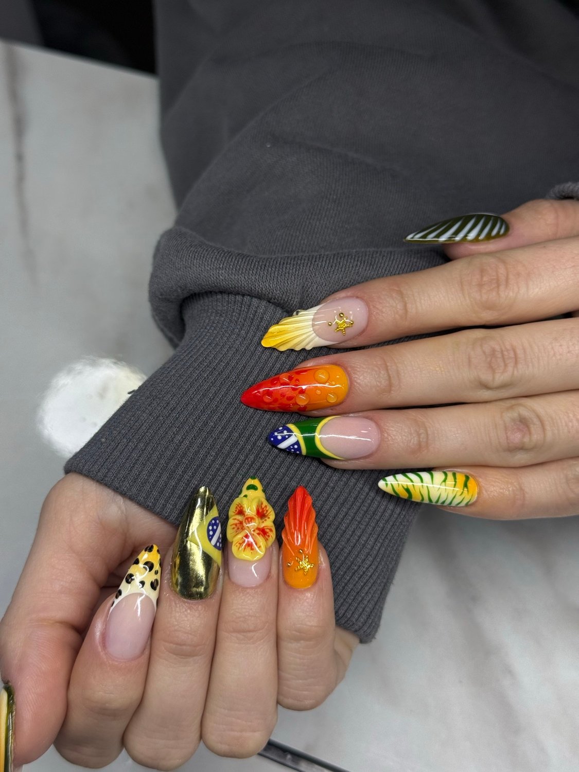 Handgemachtes Nageldesign &ndash; Nail Gallery Frankfurt